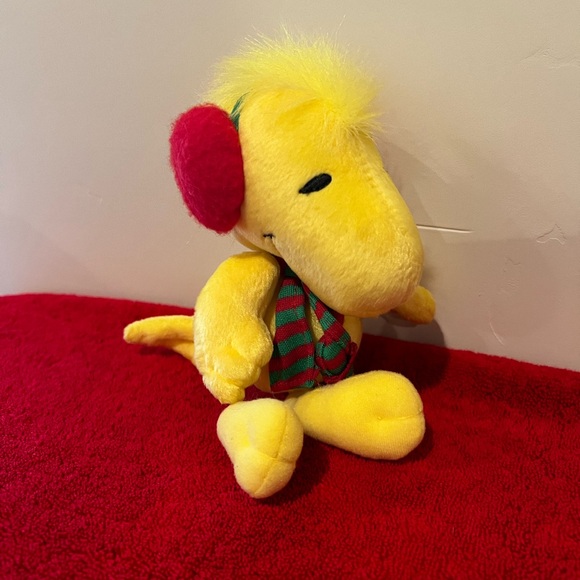 New without Tag Christmas Woodstock Peanuts Plush by Hallmark Collectible - Picture 3 of 8